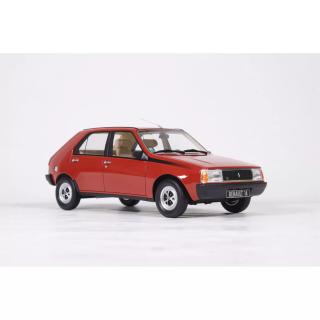 RENAULT 14 TS ROUGE 705 1983 OttO mobile 1:18 Resinemodell (Türen, Motorhaube... nicht zu öffnen!)